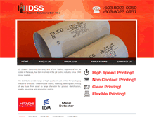 Tablet Screenshot of idss.com.my